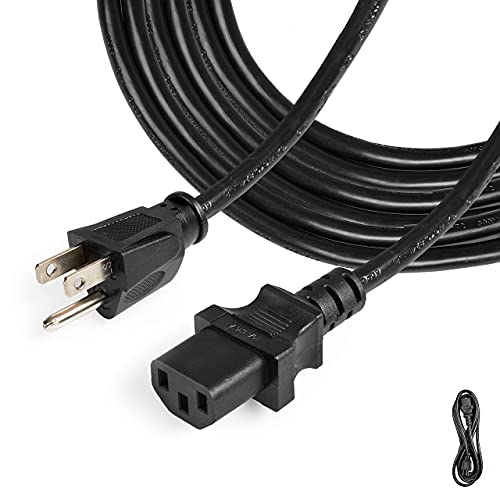 10 Ft Media Power Cord- Black