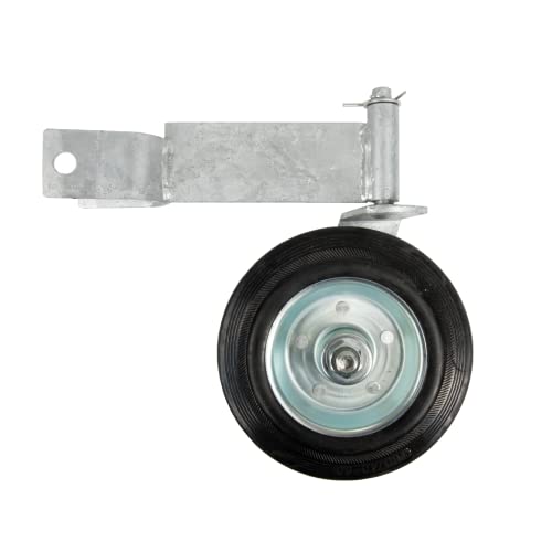 6" Swivel Gate Wheel with 1 3/8 inch Mount - Rolling Gate Wheel - Gate Caster to Prevent Dragging