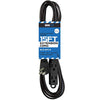 15 Ft Extension Cord with 3 Electrical Power Outlet - 16/3 Durable Black Cable