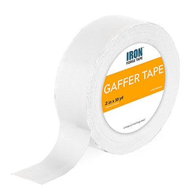 White Gaffers Tape - 2 Inch x 30 Yards Gaffer Tape Roll