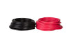 Iron Forge Cable 8 Gauge Primary Wire 2 Pack - 25ft Pure OFC Oxygen Free Copper Wire - 1 Red and 1 Black
