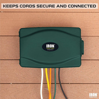 Outdoor Extension Cord Cover - Waterproof Plug Connector Safety Covers for Outside