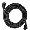 15 Amp Electrical Adapter Power Cord, 25 Ft - 14/3 SJTW