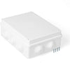 Outdoor Electrical Junction Box - 8 x 6 Inch Waterproof Plastic Box with Cover for Electronics